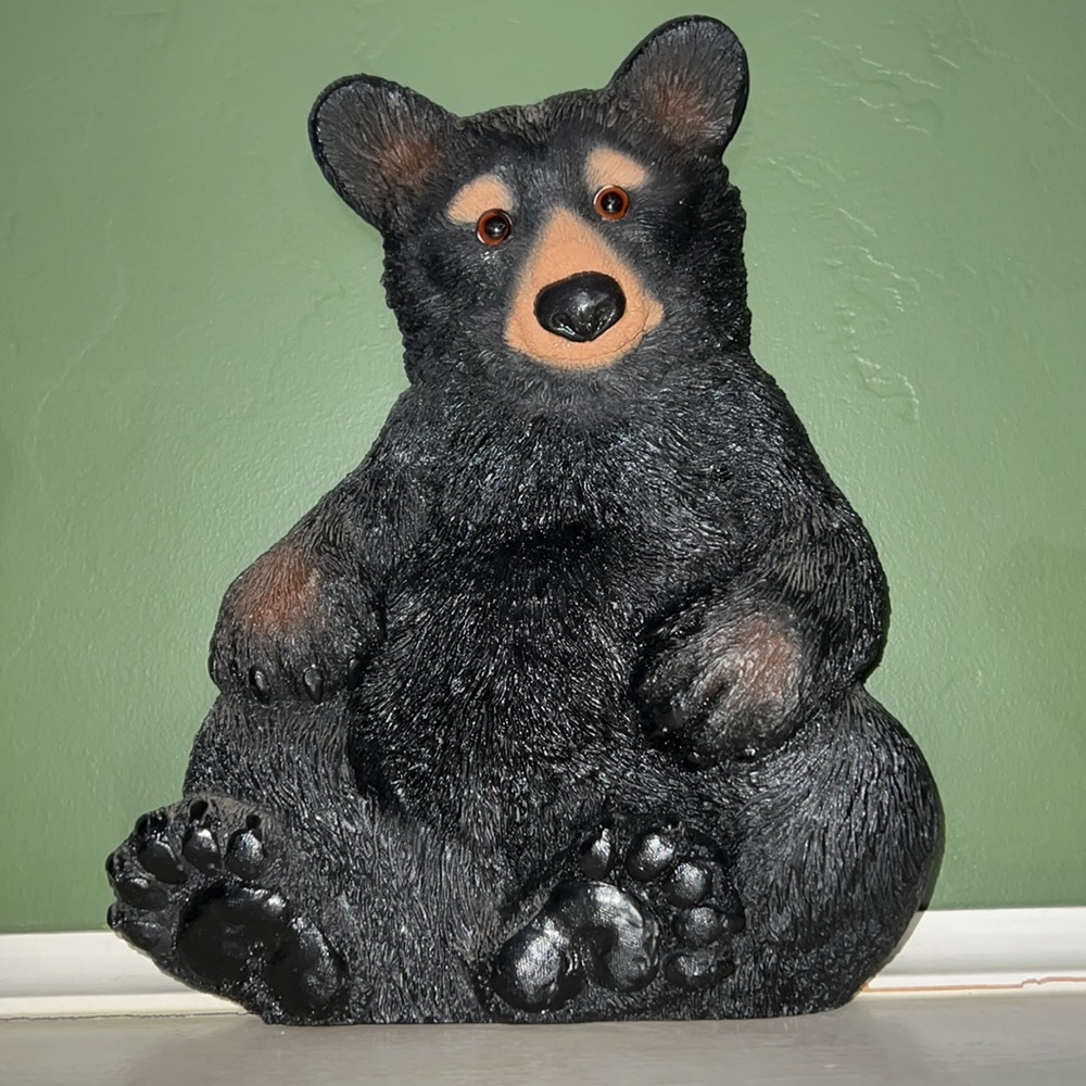 Bear Plaque 10.5” Tall Approx